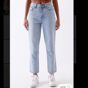 Pacsun white wash jeans